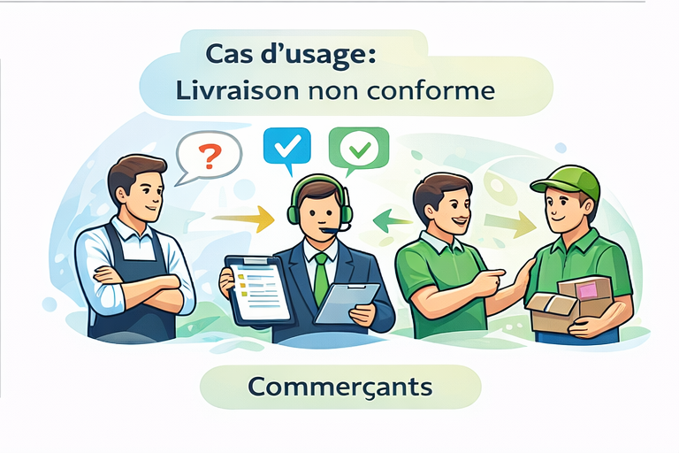 Livraison non conforme et litige fournisseur
