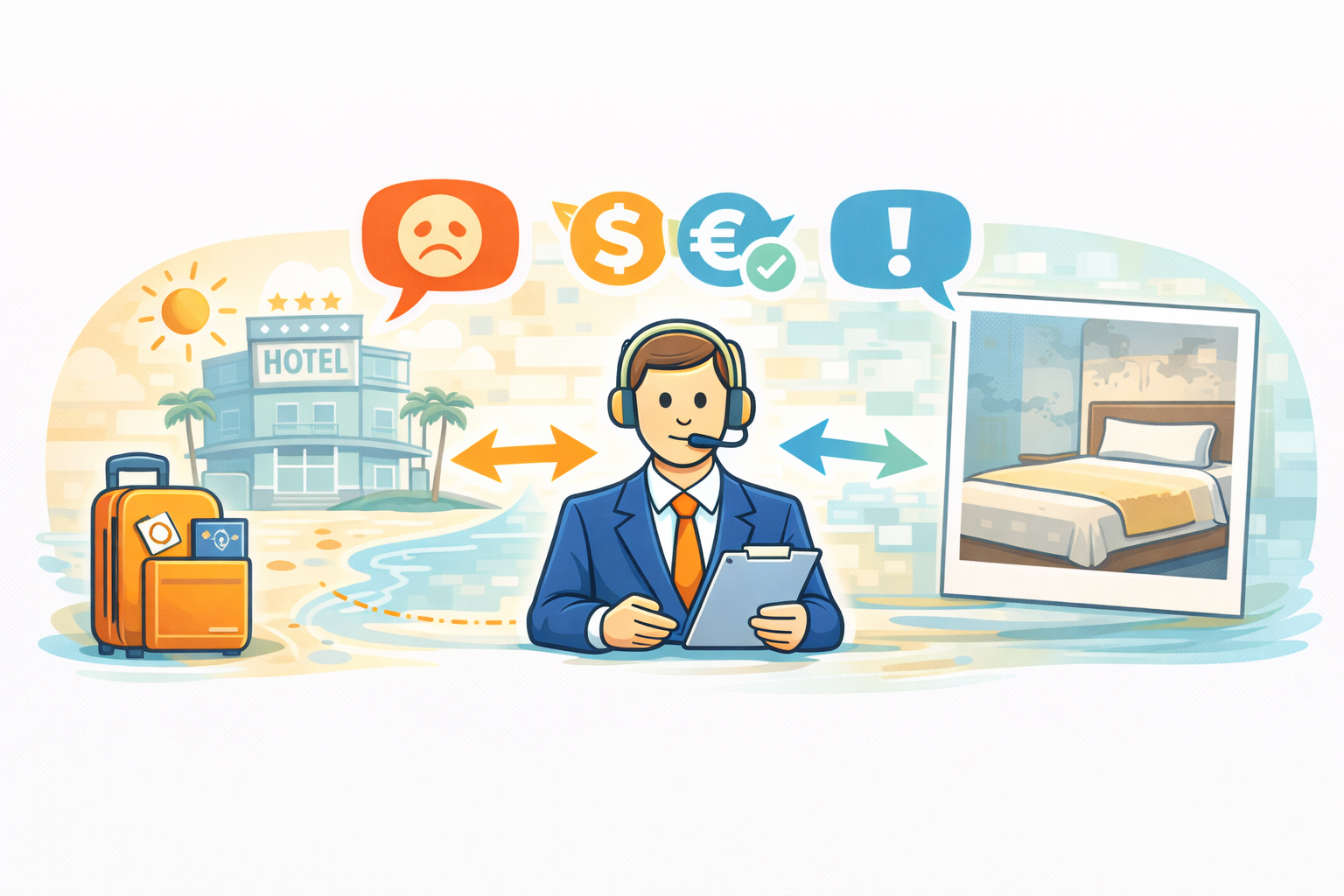 Séjour insatisfaisant et remboursement